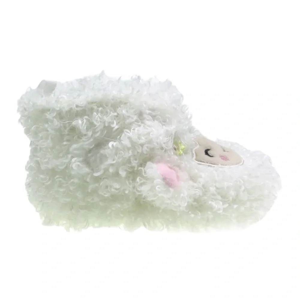 Baby Girls Llama Bootie Slippers